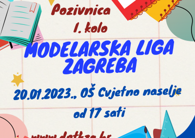 Modelarska liga Zg 22_23 – I.kolo